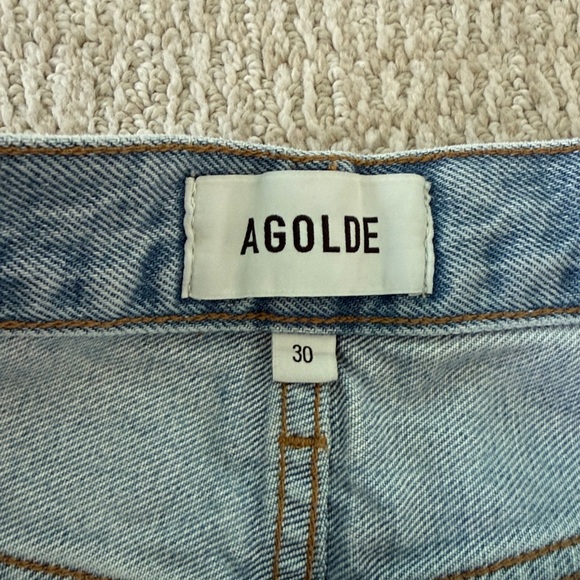 Agolde Parker Long Short in Replica - Picture 2 of 4
